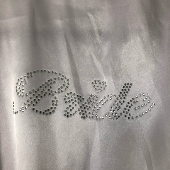 Bride Robe with Rhinestones - Picture 3 of 3